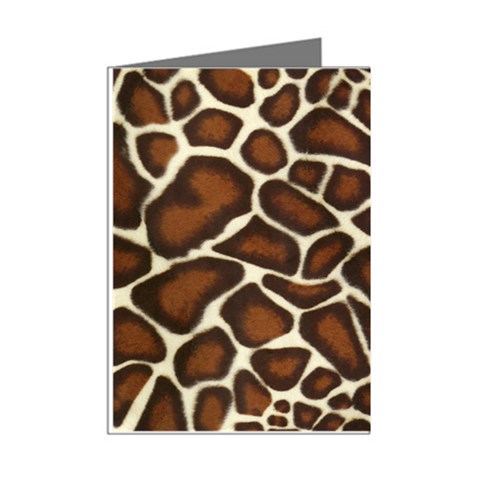 Giraffe Texture, Macro Mini Greeting Cards (Pkg of 8) from ArtsNow.com Right