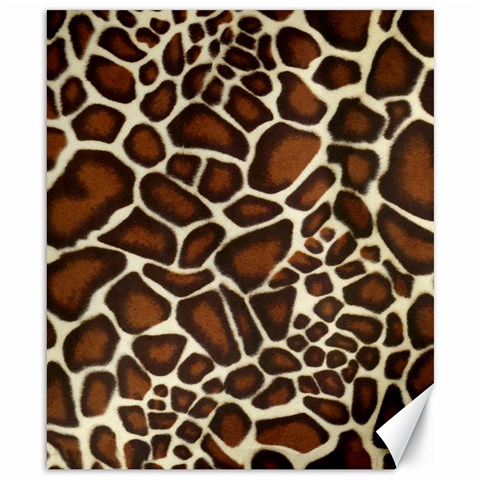 Giraffe Texture, Macro Canvas 8  x 10  from ArtsNow.com 8.15 x9.66  Canvas - 1