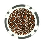 Giraffe Texture, Macro Poker Chip Card Guard