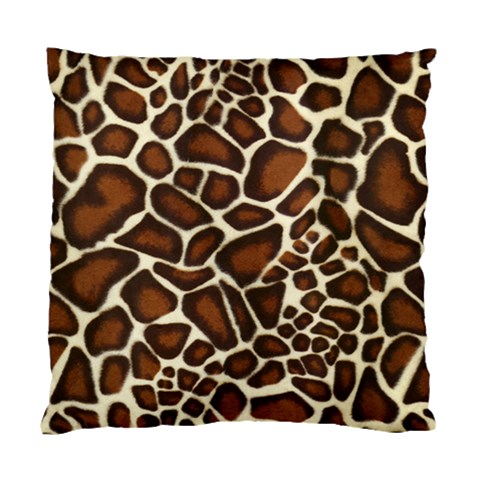 Giraffe Texture, Macro Standard Cushion Case (Two Sides) from ArtsNow.com Back