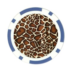 Giraffe Texture, Macro Poker Chip Card Guard (10 pack) from ArtsNow.com Back