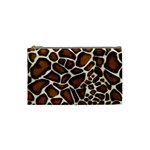 Giraffe Texture, Macro Cosmetic Bag (Small)