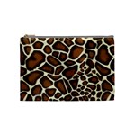 Giraffe Texture, Macro Cosmetic Bag (Medium)