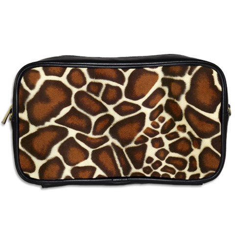 Giraffe Texture, Macro Toiletries Bag (Two Sides) from ArtsNow.com Back