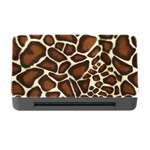 Giraffe Texture, Macro Memory Card Reader with CF