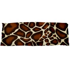 Giraffe Texture, Macro Body Pillow Case Dakimakura (Two Sides) from ArtsNow.com Front