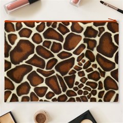 Giraffe Texture, Macro Cosmetic Bag (XXXL) from ArtsNow.com Back