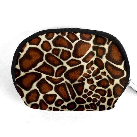 Giraffe Texture, Macro Accessory Pouch (Medium) from ArtsNow.com Front