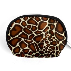 Giraffe Texture, Macro Accessory Pouch (Medium) from ArtsNow.com Front