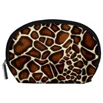 Giraffe Texture, Macro Accessory Pouch (Large)