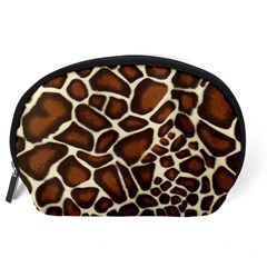 Giraffe Texture, Macro Accessory Pouch (Large) from ArtsNow.com Back