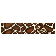 Giraffe Texture, Macro Small Premium Plush Fleece Scarf from ArtsNow.com Front