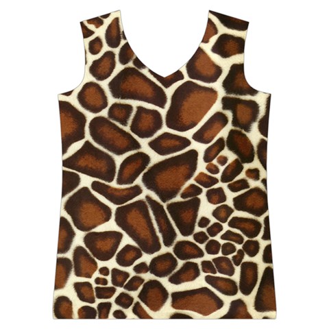 Giraffe Texture, Macro Women s Basketball Tank Top from ArtsNow.com Front