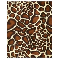 Giraffe Texture, Macro Drawstring Pouch (XL) from ArtsNow.com Back