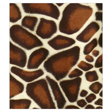 Giraffe Texture, Macro Everyday Shoulder Bag with Pouch Bag from ArtsNow.com Back