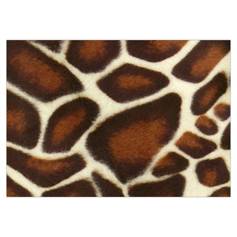 Giraffe Texture, Macro Everyday Shoulder Bag with Pouch Bag from ArtsNow.com Zipper Tail