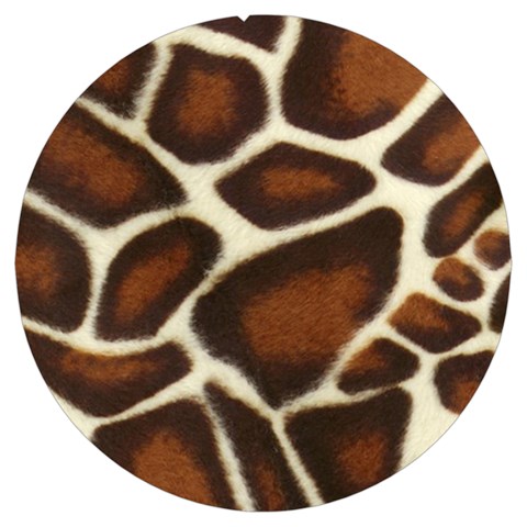 Giraffe Texture, Macro Everyday Shoulder Bag with Pouch Bag from ArtsNow.com Back