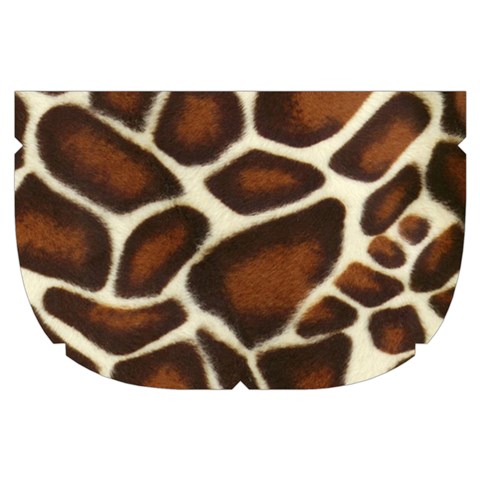 Giraffe Texture, Macro Make Up Case (Small) from ArtsNow.com Side Right