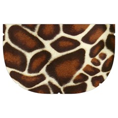 Giraffe Texture, Macro Make Up Case (Medium) from ArtsNow.com Side Right