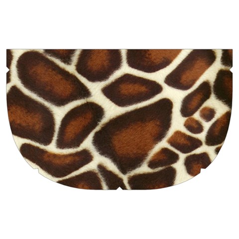 Giraffe Texture, Macro Make Up Case (Medium) from ArtsNow.com Side Left