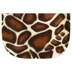 Giraffe Texture, Macro Make Up Case (Large) from ArtsNow.com Side Left