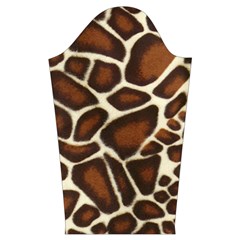 Giraffe Texture, Macro Kids  Long Sleeve Velvet Lounge Robe from ArtsNow.com Sleeve Right