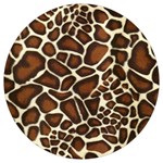 Giraffe Texture, Macro Round Trivet