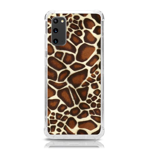 Giraffe Texture, Macro Samsung Galaxy S20 6.2 Inch TPU UV Case from ArtsNow.com Front