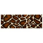 Giraffe Texture, Macro Banner and Sign 12  x 4 