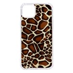 Giraffe Texture, Macro iPhone 14 Plus TPU UV Print Case