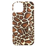 Giraffe Texture, Macro iPhone 15 Black UV Print PC Hardshell Case