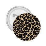 Jaguar Skin Texture, Jaguar Wool Texture, Yellow 2.25  Buttons