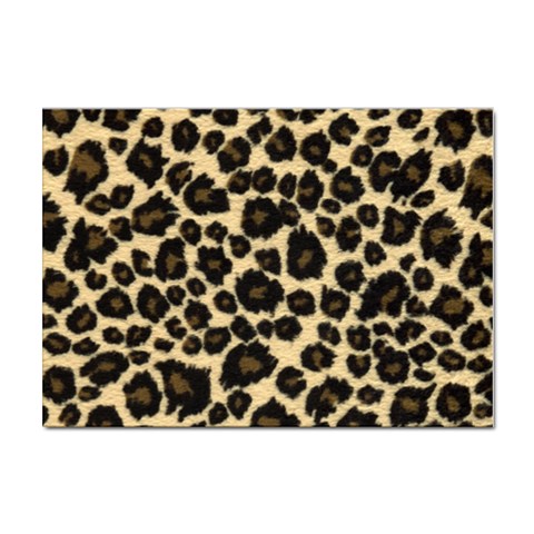 Jaguar Skin Texture, Jaguar Wool Texture, Yellow Sticker A4 (100 pack) from ArtsNow.com Front