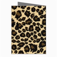 Jaguar Skin Texture, Jaguar Wool Texture, Yellow Greeting Card from ArtsNow.com Right