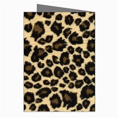 Jaguar Skin Texture, Jaguar Wool Texture, Yellow Greeting Cards (Pkg of 8) from ArtsNow.com Right