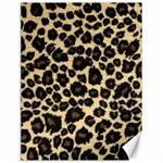 Jaguar Skin Texture, Jaguar Wool Texture, Yellow Canvas 18  x 24 