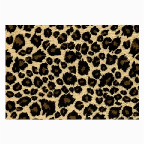 Jaguar Skin Texture, Jaguar Wool Texture, Yellow Large Glasses Cloth from ArtsNow.com Front