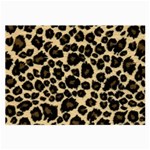 Jaguar Skin Texture, Jaguar Wool Texture, Yellow Large Glasses Cloth