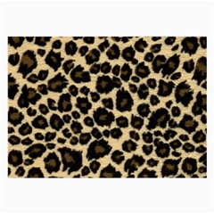 Jaguar Skin Texture, Jaguar Wool Texture, Yellow Large Glasses Cloth (2 Sides) from ArtsNow.com Front