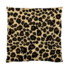 Jaguar Skin Texture, Jaguar Wool Texture, Yellow Standard Cushion Case (Two Sides) from ArtsNow.com Back