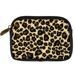 Jaguar Skin Texture, Jaguar Wool Texture, Yellow Digital Camera Leather Case