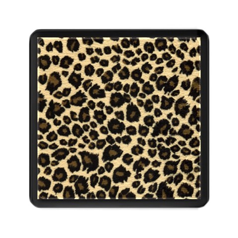 Jaguar Skin Texture, Jaguar Wool Texture, Yellow Memory Card Reader (Square) from ArtsNow.com Front