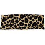 Jaguar Skin Texture, Jaguar Wool Texture, Yellow Body Pillow Case (Dakimakura)