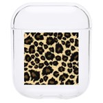 Jaguar Skin Texture, Jaguar Wool Texture, Yellow Hard PC AirPods 1/2 Case