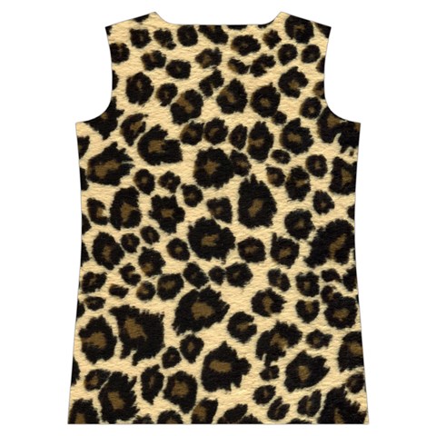 Jaguar Skin Texture, Jaguar Wool Texture, Yellow Women s Basketball Tank Top from ArtsNow.com Back