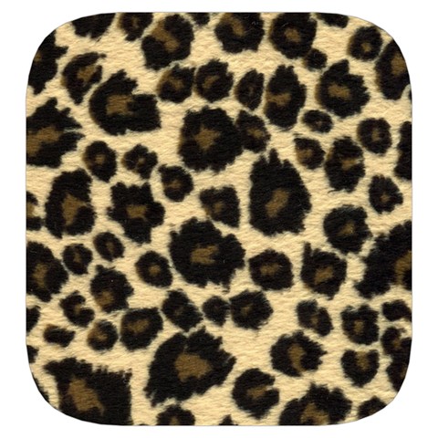 Jaguar Skin Texture, Jaguar Wool Texture, Yellow Toiletries Pouch from ArtsNow.com Side Right