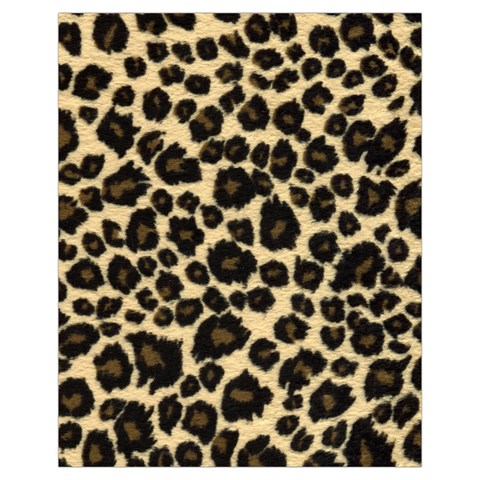 Jaguar Skin Texture, Jaguar Wool Texture, Yellow Drawstring Pouch (XL) from ArtsNow.com Front