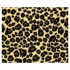 Jaguar Skin Texture, Jaguar Wool Texture, Yellow Zipper Medium Tote Bag from ArtsNow.com Back