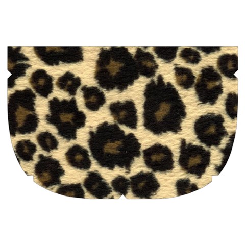 Jaguar Skin Texture, Jaguar Wool Texture, Yellow Make Up Case (Small) from ArtsNow.com Side Right