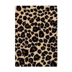 Jaguar Skin Texture, Jaguar Wool Texture, Yellow A5 Acrylic Clipboard from ArtsNow.com Back